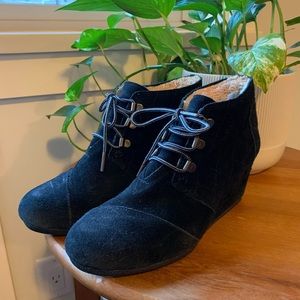 TOMS Wedge Booties